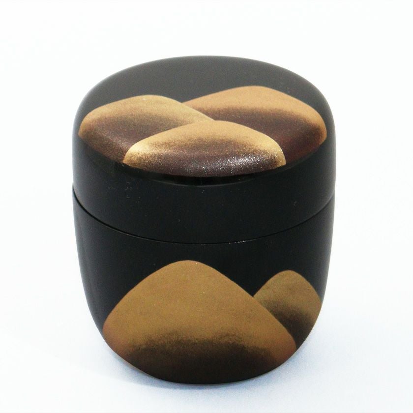 茶道具 薄茶器（うすちゃき） 中棗 遠山蒔絵 今井 千鶴 | 千年の香り