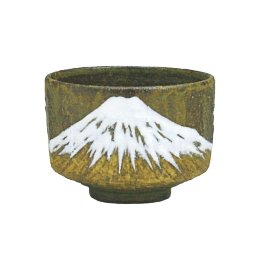抹茶茶碗 茶道具 抹茶茶碗（まっちゃちゃわん） 季節茶碗 新緑山並 吉村 楽入