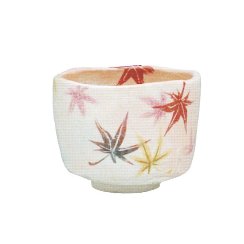 茶道具 抹茶茶碗（まっちゃちゃわん） 紅葉 茶碗 吉村 楽入 | 千年の