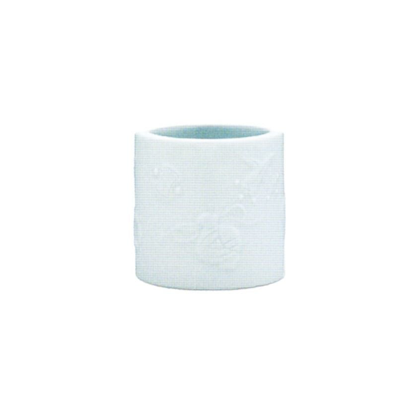 Ｗ２８５　蓋置　『平戸焼』『白磁　宝尽くし』『悦山 造』　共箱　茶道具 茶道具 蓋置（ふたおき） 白磁 宝尽し 蓋置 横石 嘉助 | 千年の香り 千紀園
