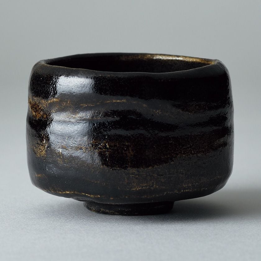 黒楽 茶 碗 黒楽喝食茶碗 茶器＆茶道具 抹茶碗 - Sazen Tea
