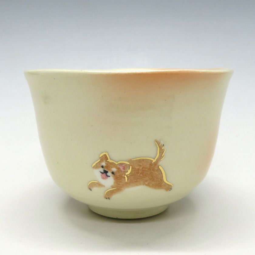 茶道具 抹茶茶碗（まっちゃちゃわん） 万能碗 犬 楽入窯 | 千年の香り