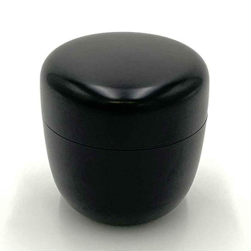 茶道具 薄茶器（うすちゃき） 中棗 黒 角出 俊平 | 千年の香り 千紀園