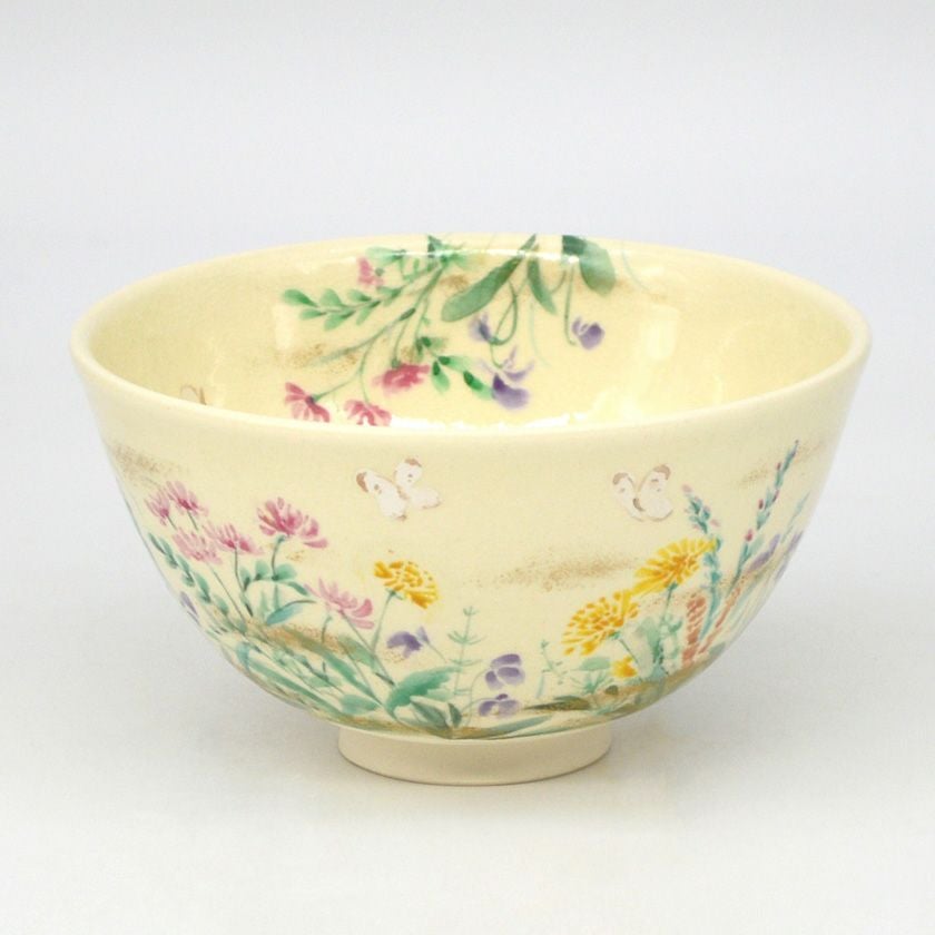 茶道具 抹茶茶碗（まっちゃちゃわん） 茶碗 仁清 春草 今岡 三四郎 抹茶茶碗は茶の湯文化である表千家・裏千家の茶道具や抹茶を専門に扱う千紀園（せんきえん）が通販で販売しています。茶会また初心者向けのお稽古用にご利用いただける抹茶碗です。贈り物・ギフトにも人気です。