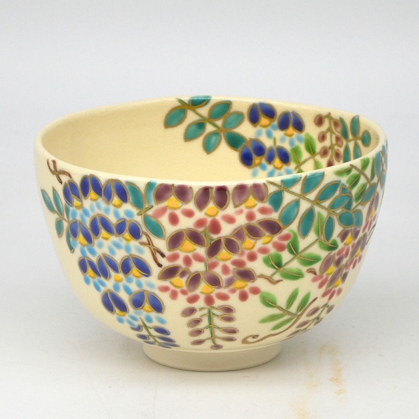 茶道具 抹茶茶碗（まっちゃちゃわん） 茶碗 仁清 藤 伊坂 清香 抹茶茶碗は茶の湯文化である表千家・裏千家の茶道具や抹茶を専門に扱う千紀園（せんきえん）が通販で販売しています。茶会また初心者向けのお稽古用にご利用いただける抹茶碗です。贈り物・ギフトにも人気です。