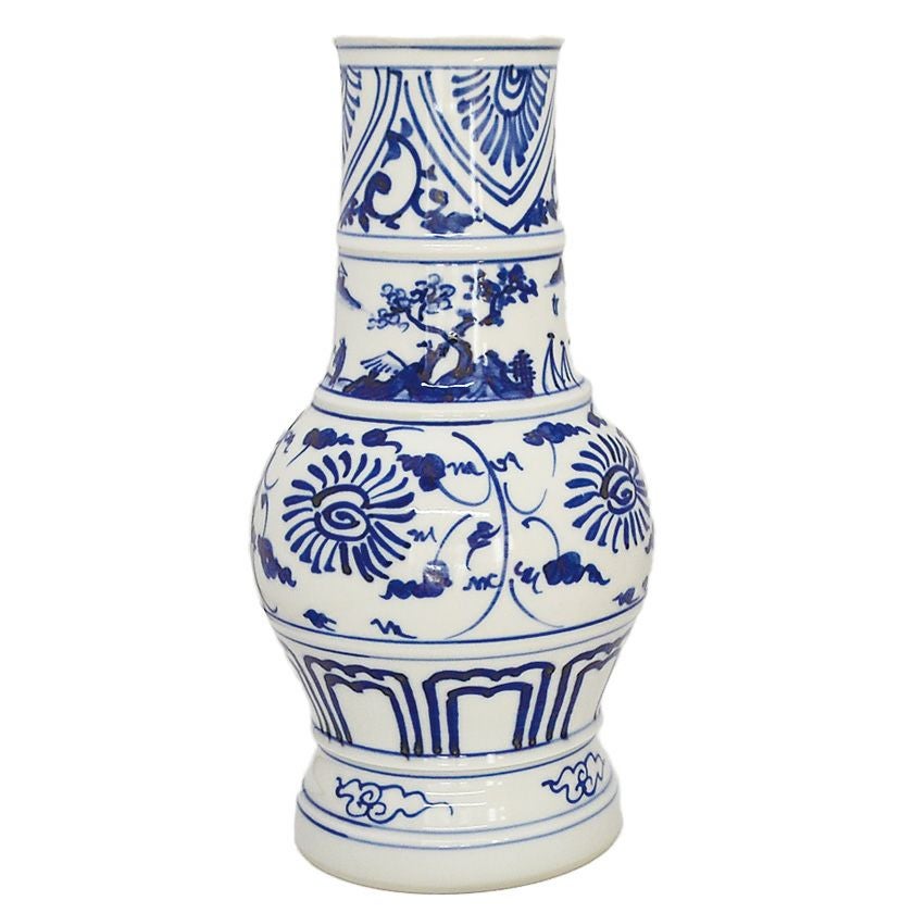 e2770 南蛮 花入 高さ25.5cm 木箱入り 茶道具 20211124_3178281.jpg