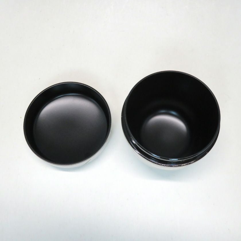 茶道具 薄茶器（うすちゃき） 銀地中棗 青楓流水蒔絵 東雲 | 千年の