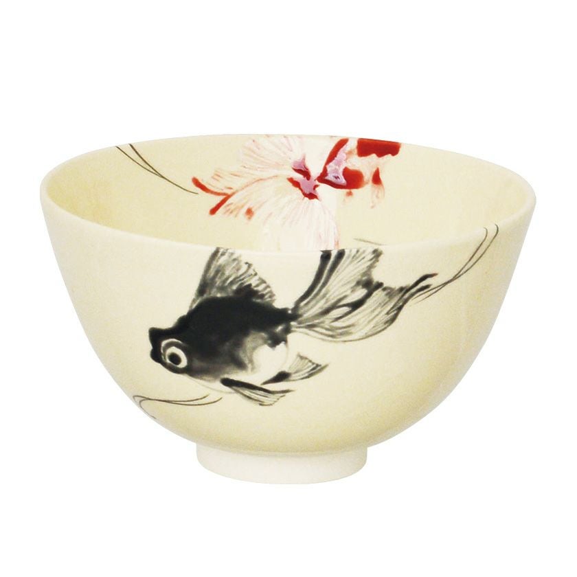 v141　中国清朝期 同治年製 粉彩絶品金魚絵付磁器鉢 弦金魚図　Q v141 中国清朝期 同治年製 粉彩絶品金魚絵付磁器鉢 弦金魚図 Qの通販は