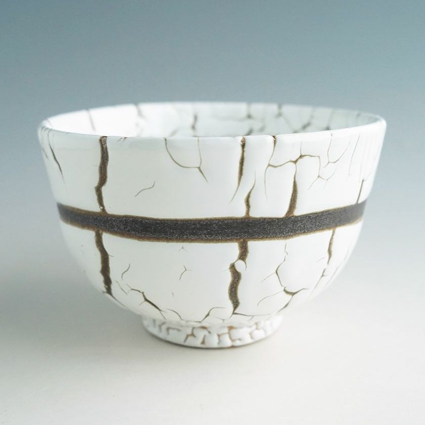 茶道具 抹茶茶碗（まっちゃちゃわん） 龍爪梅花皮 抹茶碗 一（いち