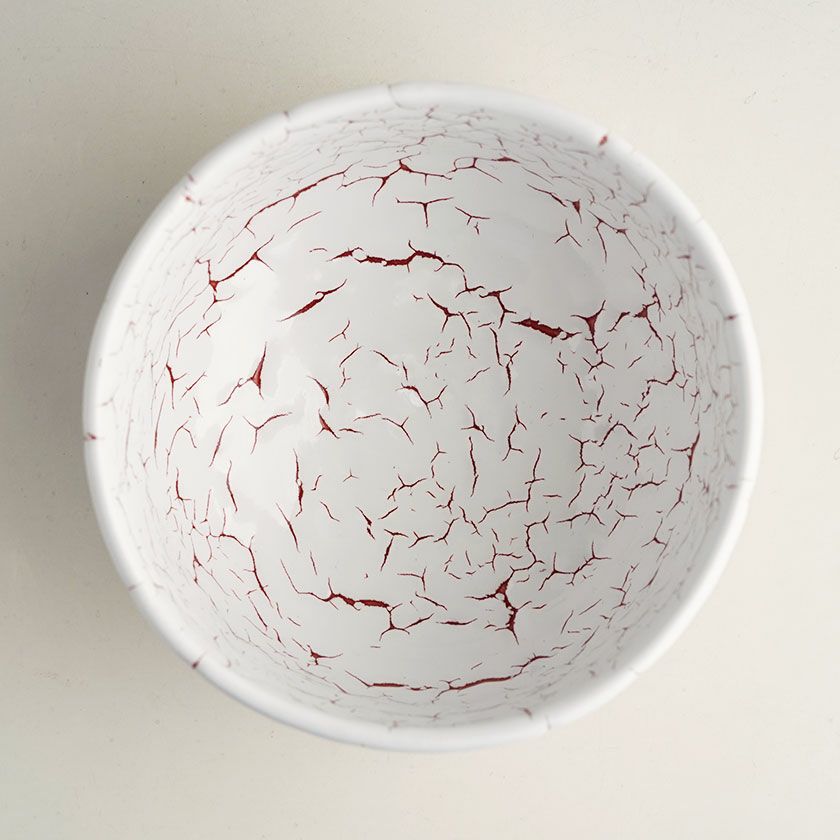 茶道具 抹茶茶碗（まっちゃちゃわん） 龍爪梅花皮 抹茶碗 豊（ゆたか