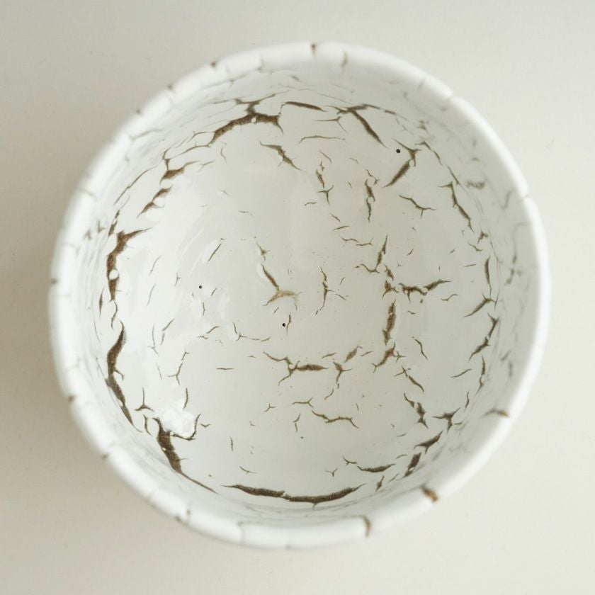 茶道具 抹茶茶碗（まっちゃちゃわん） 龍爪梅花皮 抹茶碗 寿（ことぶき