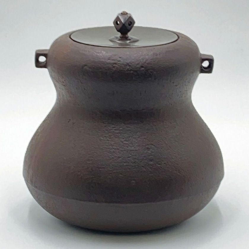 茶道具 風炉釜（ふろがま） 風炉釜 瓢箪釜 加藤 忠三郎
