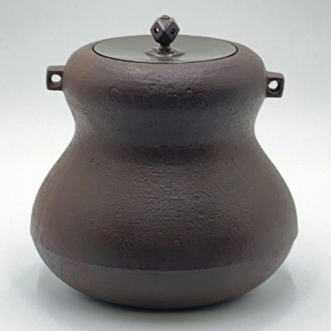 茶道具 風炉釜（ふろがま） 風炉釜 瓢箪釜 加藤 忠三郎