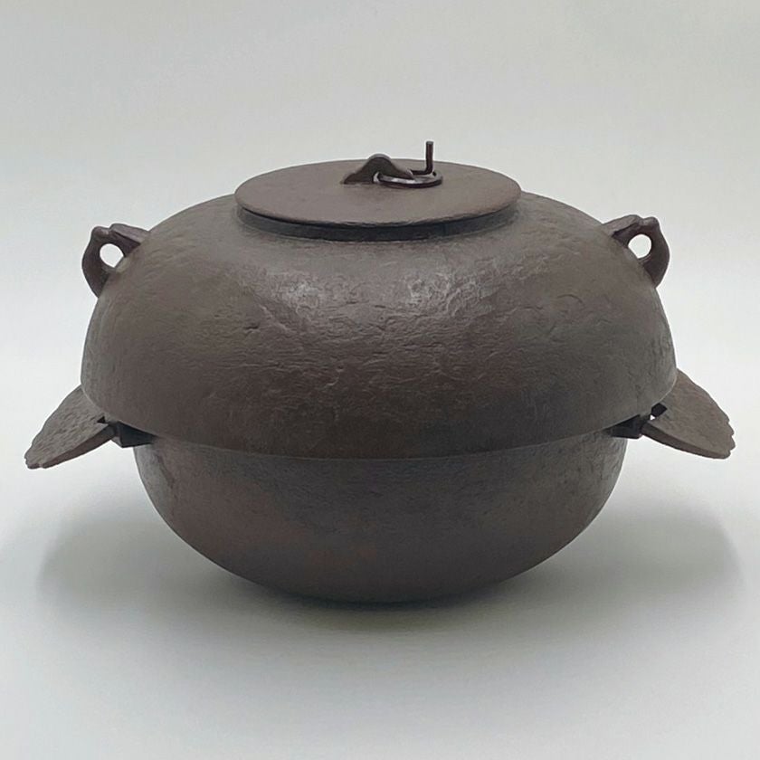 裏甲釜 茶道具 炉釜（ろがま） 炉釜 裏甲釜 加藤 忠三郎