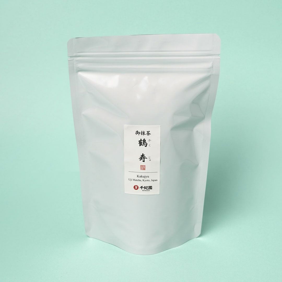 宇治御抹茶『鶴寿』かくじゅ 500g袋 | 千年の香り 千紀園