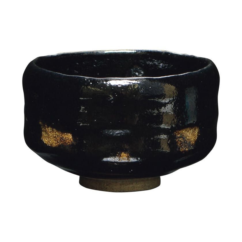 茶道具 楽茶碗（らくちゃわん） 茶碗 黒楽 銘「明歴々」 小堀良實師 御書付 松楽窯 歌会始 勅題 御題「明」 抹茶茶碗は茶の湯文化である表千家・裏千家の茶道具や抹茶を専門に扱う千紀園（せんきえん）が通販で販売しています。茶会また初心者向けのお稽古用にご利用いただける抹茶碗です。贈り物・ギフトにも人気です。