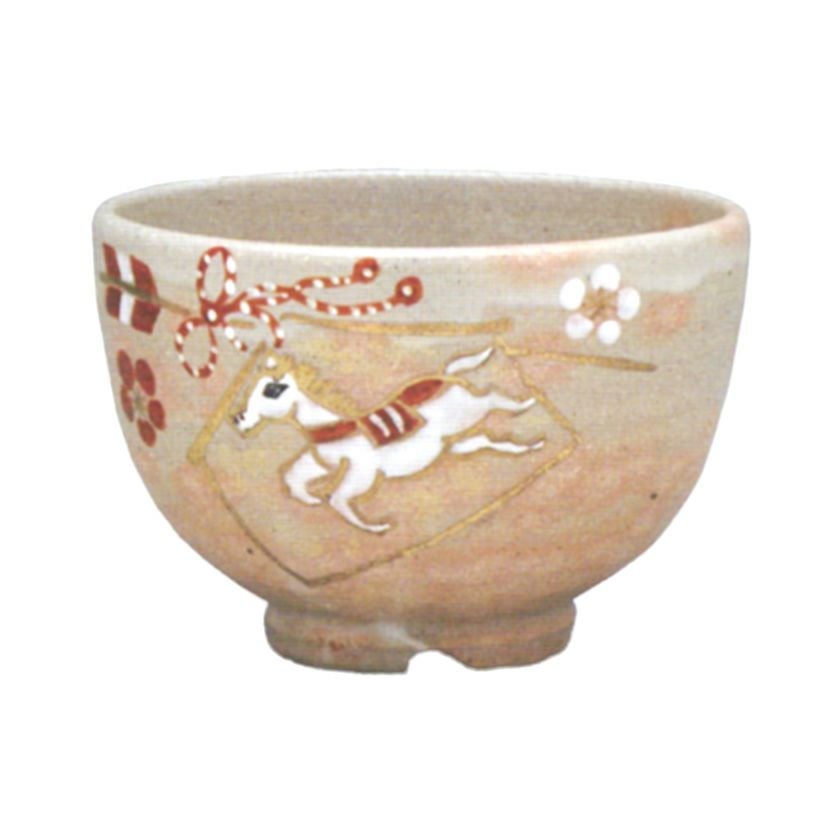 茶道具 抹茶茶碗（まっちゃちゃわん） 御本手 絵馬 茶碗 宇田 佐平