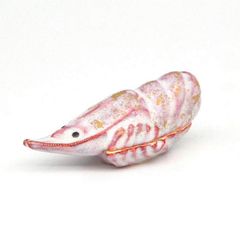 茶道具 香合（こうごう） 香合 海老 今岡 三四郎