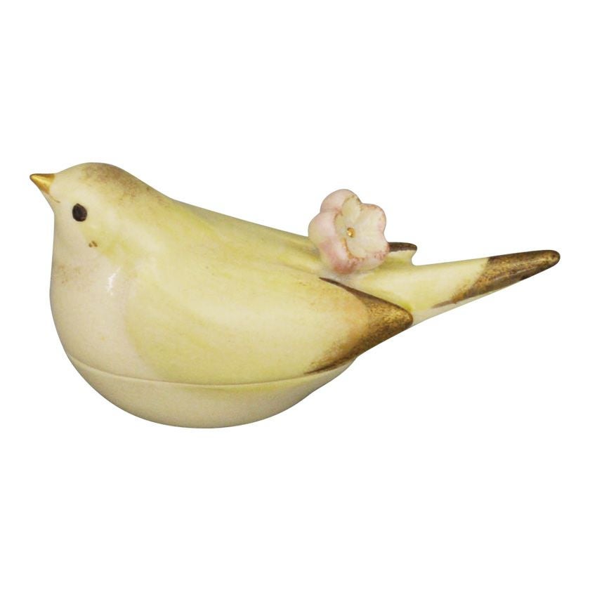 茶道具 香合（こうごう） 香合 梅に鶯（うぐいす） 今岡 三四郎