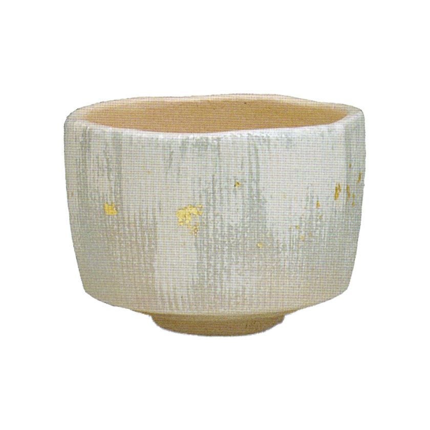 茶道具 抹茶茶碗（まっちゃちゃわん） 霜柱 茶碗 吉村 楽入