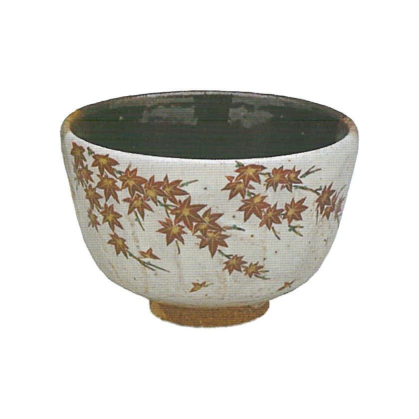 茶道具 抹茶茶碗（まっちゃちゃわん） 掛分 紅葉 茶碗 中村 良二 抹茶茶碗は茶の湯文化である表千家・裏千家の茶道具や抹茶を専門に扱う千紀園（せんきえん）が通販で販売しています。茶会また初心者向けのお稽古用にご利用いただける抹茶碗です。贈り物・ギフトにも人気です。