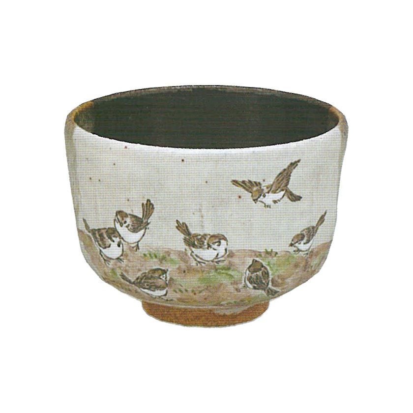 茶道具 抹茶茶碗（まっちゃちゃわん） 掛分 雀の子 茶碗 中村 良二 抹茶茶碗は茶の湯文化である表千家・裏千家の茶道具や抹茶を専門に扱う千紀園（せんきえん）が通販で販売しています。茶会また初心者向けのお稽古用にご利用いただける抹茶碗です。贈り物・ギフトにも人気です。