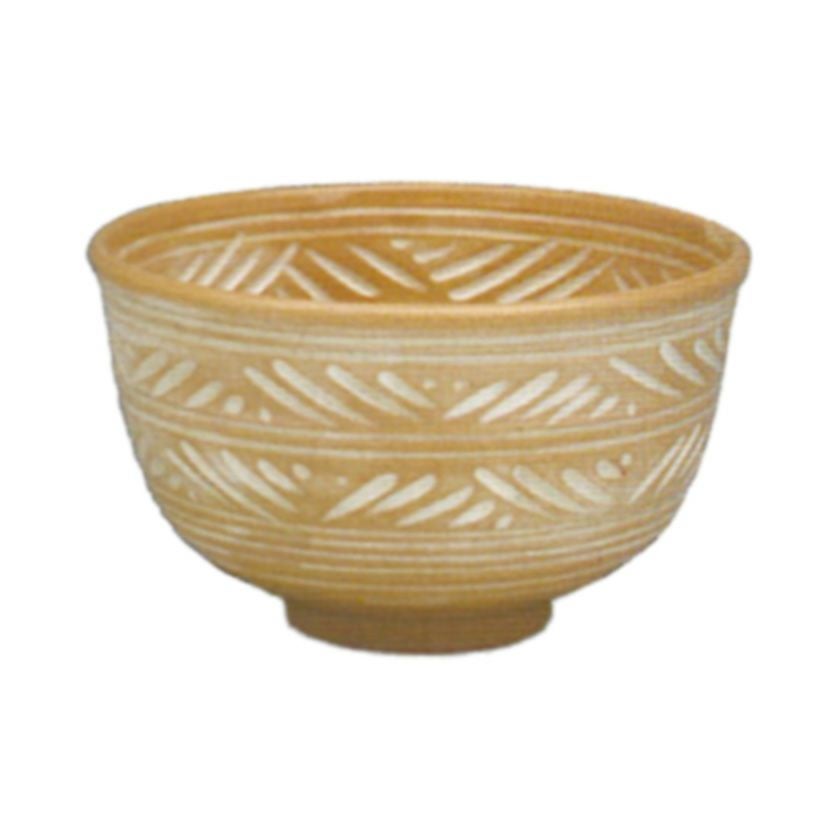 華中亭道八 三島茶碗 共箱 三嶋茶碗 抹茶碗 茶道具 【k3399】 三島茶碗 茶道具 抹茶茶碗 まっちゃちゃわん 三島 茶碗 十全窯