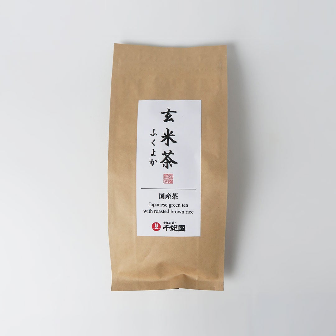 老舗茶舗千紀園の玄米茶「ふくよか」