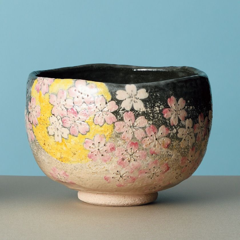 茶道具 抹茶茶碗（まっちゃちゃわん） 季節茶碗 月夜桜 吉村 楽入 抹茶茶碗は茶の湯文化である表千家・裏千家の茶道具や抹茶を専門に扱う千紀園（せんきえん）が通販で販売しています。茶会また初心者向けのお稽古用にご利用いただける抹茶碗です。贈り物・ギフトにも人気です。
