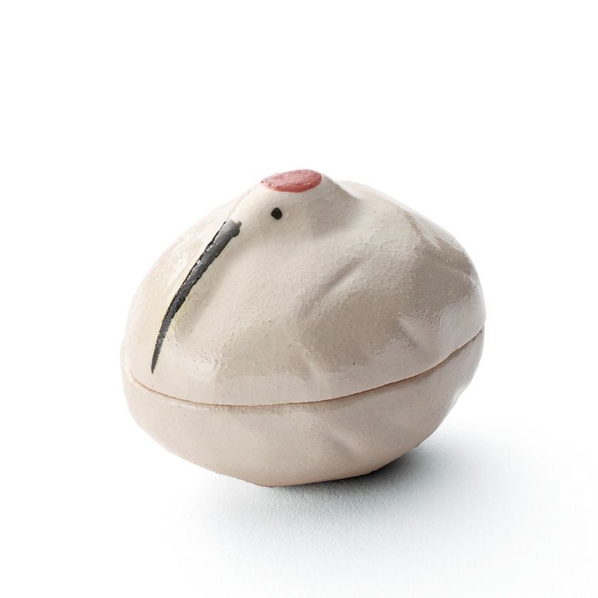 茶道具 香合（こうごう） 季節香合 鶴 吉村 楽入