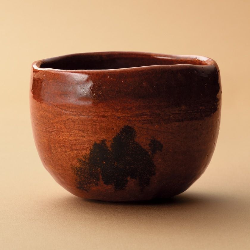 茶道具 楽茶碗（らくちゃわん） 茶碗 飴釉 光悦 立峯写 吉村 楽入