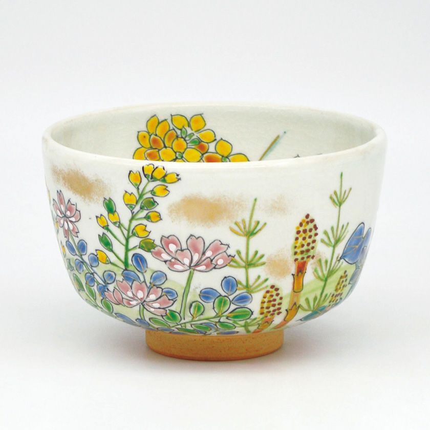茶碗 仁清 紅白梅 伊坂清香 茶道具 新品 【公式通販】