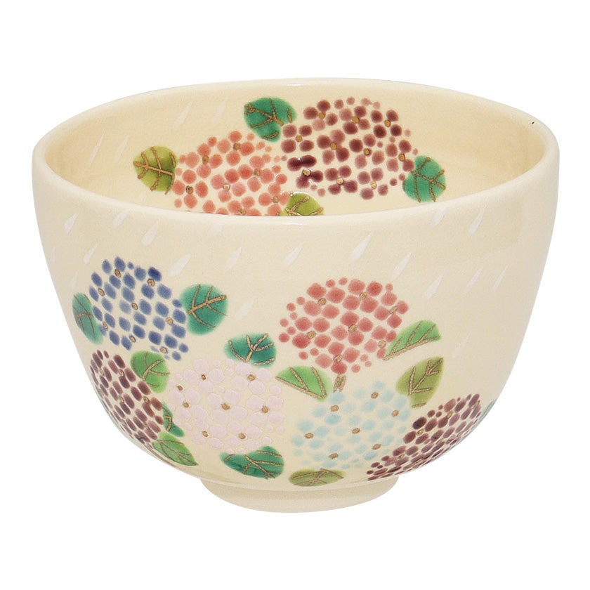 茶碗　色絵　花丸雛　加藤永山　抹茶茶碗　抹茶碗　茶道具　抹茶 茶道具 抹茶茶碗（まっちゃちゃわん） 茶碗 色絵 藤 加藤 永山