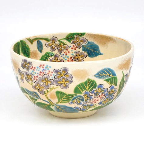 茶道具 抹茶茶碗（まっちゃちゃわん） 茶碗 御本 紫陽花 壱休窯