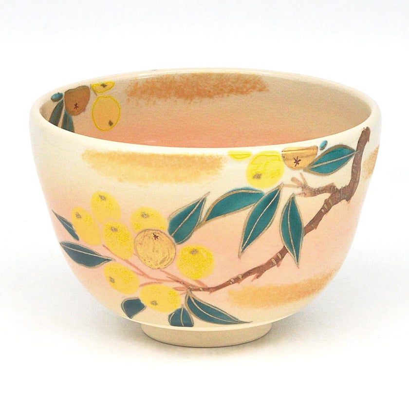 抹茶碗 御本 ビワ 加藤永真 茶道具 新品 茶道具 抹茶茶碗（まっちゃちゃわん） 茶碗 御本 ビワ 加藤 永真