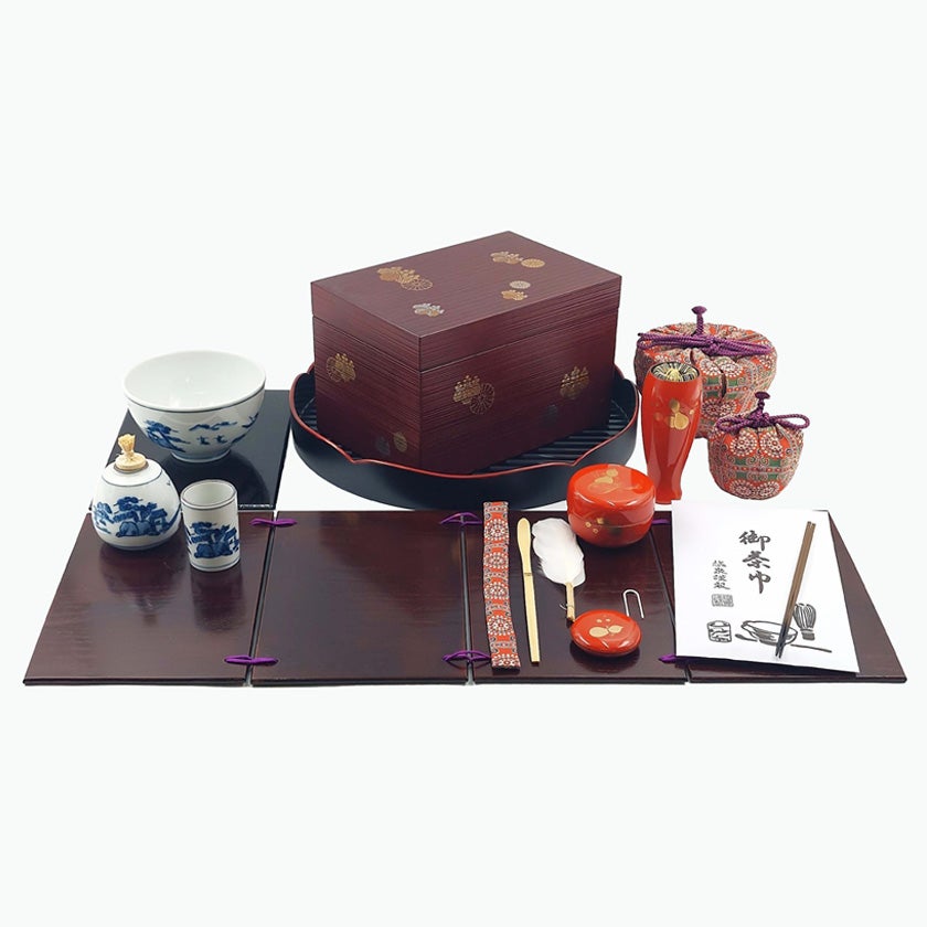 茶箱（ちゃばこ）セット | 千年の香り 千紀園