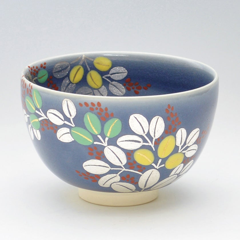 茶道具 抹茶茶碗（まっちゃちゃわん） 茶碗 青釉 萩 新井 京華