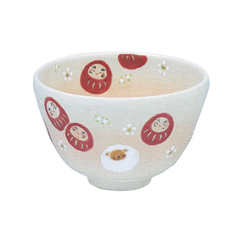 茶道具 抹茶茶碗（まっちゃちゃわん） 羊ダルマ 茶碗 加藤 仁犀 干支